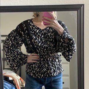 Peplum Blouse
